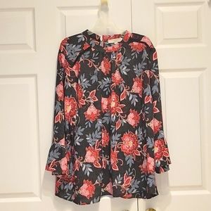 LOFT Plus Floral Top